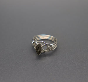 Sterling Silver Marquise Cremation Ring