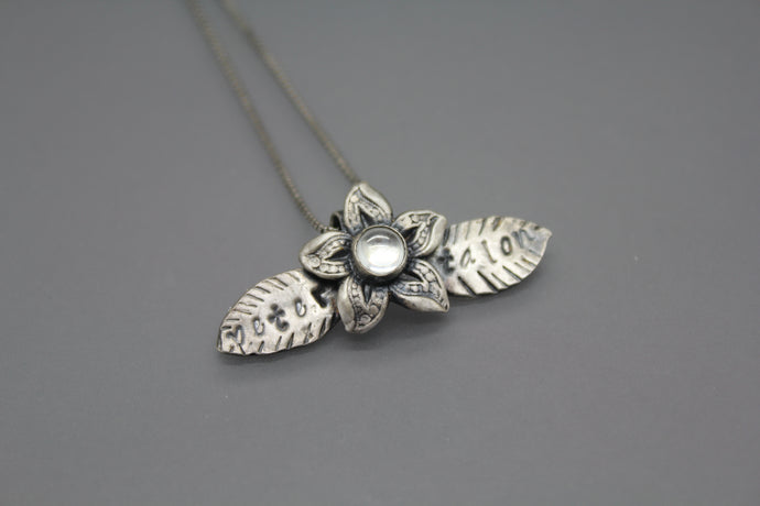 Flower Cremation Necklace - Ashley Lozano Jewelry