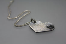 Heart Cremation Pendant Handmade In Silver - Ashley Lozano Jewelry