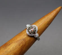 Elegant Banded Oval Cremation Ring