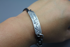 Personalized Signature Bracelet - Ashley Lozano Jewelry