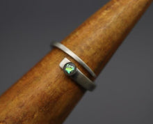 Tapered Wrap Around Cremation Opal Ring