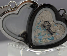 Heart Shaped Engraveable Glass Opal Urn (Fill-At-Home)
