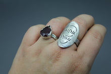 Sterling Silver Handwriting Ring - Ashley Lozano Jewelry
