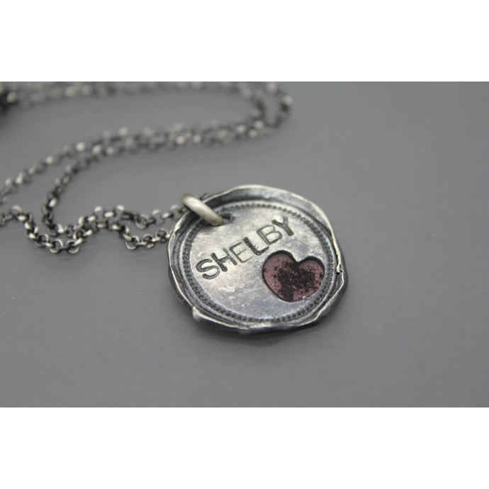 Handmade Cremation Necklace - Ashley Lozano Jewelry