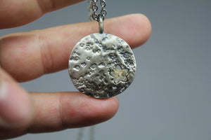 Memorial Necklace Made From Ash In Silver - Ashley Lozano Jewelry