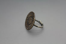 Bronze Sunflower Ring - Ashley Lozano Jewelry