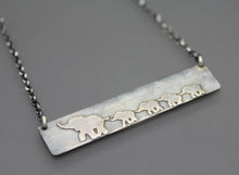 Elephant Mom Necklace - Ashley Lozano Jewelry
