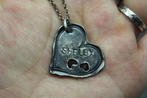 Wax Seal Cremation Necklace - Ashley Lozano Jewelry