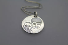 Silver Photo Necklace - Ashley Lozano Jewelry