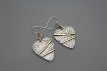 Silver And Brass, Mixed Metal Earrings - Ashley Lozano Jewelry