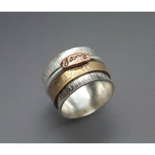 Paw Print Spinner Ring - Ashley Lozano Jewelry