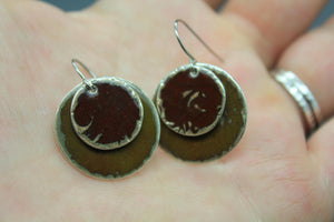 CLEARANCE! Handmade Enamel Earrings - Ashley Lozano Jewelry