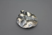 Custom Silver Dog Print Pendant - Ashley Lozano Jewelry