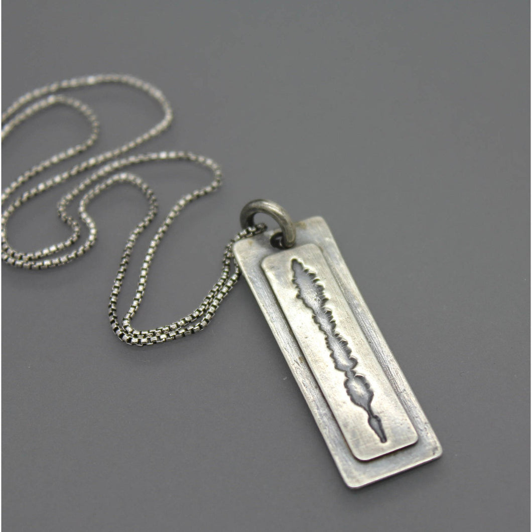 Custom Sound Wave Necklace - Ashley Lozano Jewelry