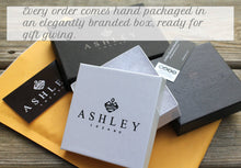 Custom Family Story Keychain With Dates - Ashley Lozano Jewelry