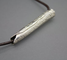 Silver Prayer Rolled Necklace - Ashley Lozano Jewelry