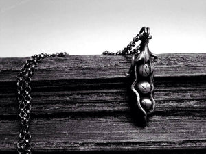 Pea Pod Necklace - Ashley Lozano Jewelry