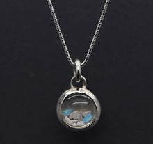 Glass Cremation Necklace